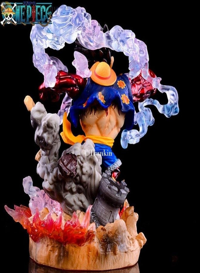 Trunkin One Piece Monkey D Luffy G5 Gear Fourth Ape King Spear Action Figure | Weeb Manga Collectible Action Figure Standie | Anime Figurine PVC 16 Cm - Image 5